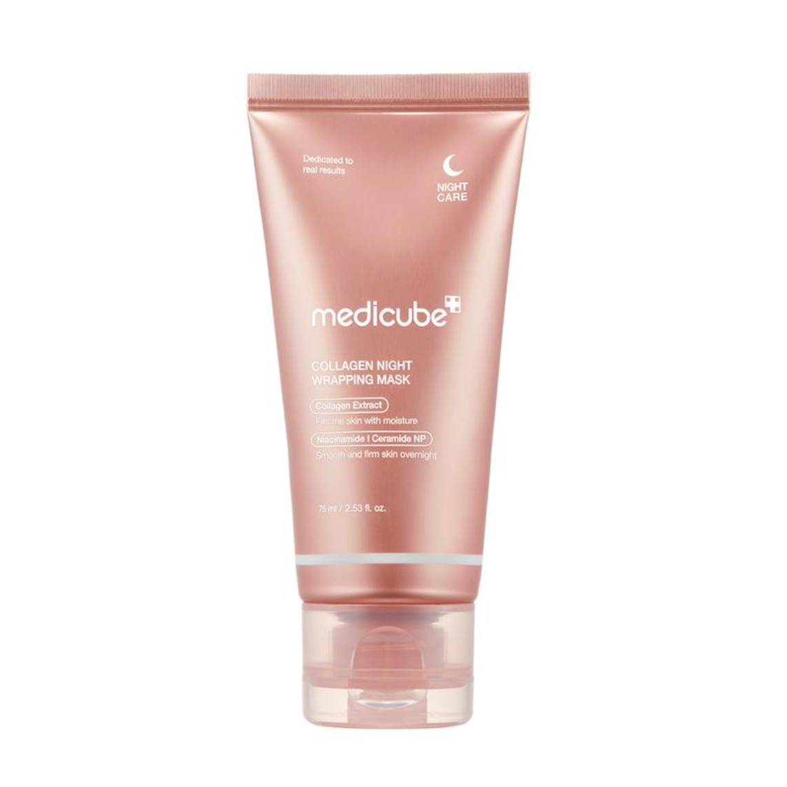 [medicube] Collagen Night Wrapping Mask : SLEEP, SHED, AND GLOW! Skincare Skin Repair Comfort Pink